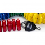 Keep swimmers in line with swim lane lines.