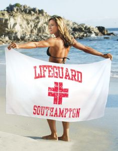 Increase team spirit with custom swim team towels.
