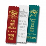 Give children a self-esteem boost with customized swim meet ribbons.