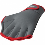 Increase your strength with water fitness gloves.