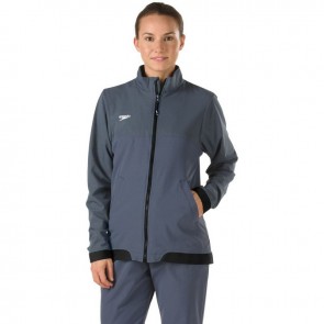 Wear a quality Speedo warm up jacket on the sidelines.