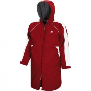 After race recovery can benefit from swim team parkas.