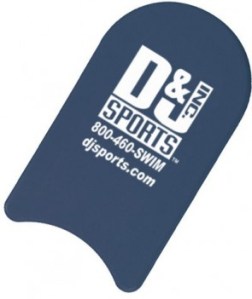 A kickboard can help hone your competitive swimming techniques.